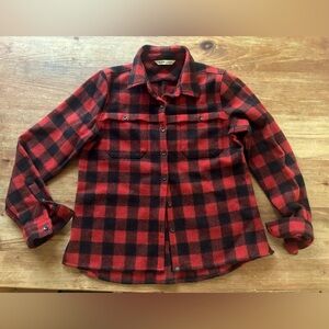 Woolrich Buffalo Plaid Wool Shirt / Shacket